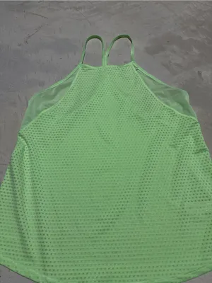Athleta bright Green workout Tank Top XS thumbnail 2