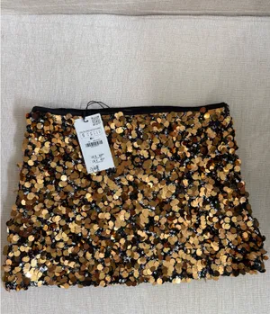 Zara sequin mini skirt  thumbnail 2