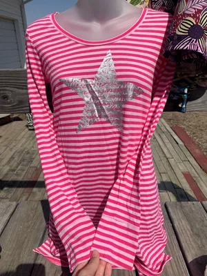 Victoria’s Secret Y2K Striped Nightie Small thumbnail 1
