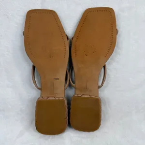 Dolce Vita Paily Cafe Tan‎ Braided Block Heel Square Toe Slide Sandals Est 11 thumbnail 9