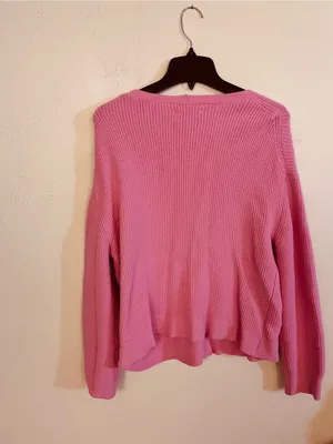 Women’s American Eagle Pink Cardigan Size XS thumbnail 4