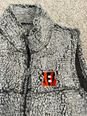 National Football League New Cincinnati Bengals Women’s Grey Weekender Vest thumbnail 2