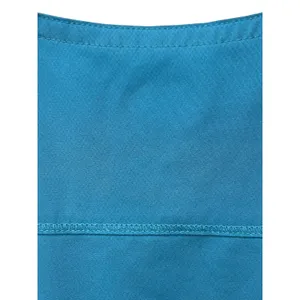 Dickies Womens V-Neck Scrub Top Blue Short Sleeve Medical Nurse Healthcare Large thumbnail 9