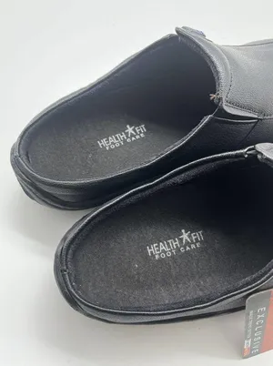NWT Health Fit Footcare Black Slip On Comfort Shoes US Size 9 Euro Size 40 thumbnail 7