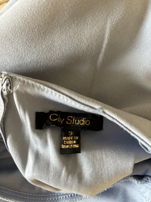 City Studios Slate Light Blue Prom Dress thumbnail 6