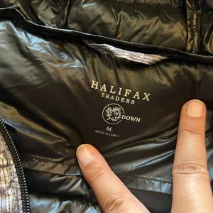Halifax traders down jacket M‎ Black Size M thumbnail 8