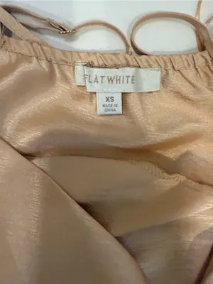 Anthropologie Champagne-Beige Satin Maxi Slip Dress thumbnail 4