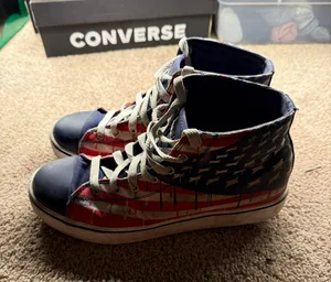 Heelys American Flag High Top Shoes thumbnail 1