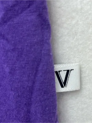 Venley K-State Wildcats Women’s Colorblock Logo Long Sleeve V-Neck Shirt Medium thumbnail 6