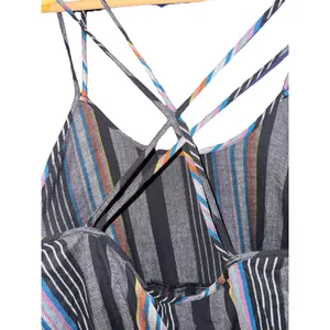 NWT Outerknown‎ Cielo Dress Open Back Women's Small Organic Cotton Tiered Beach thumbnail 9