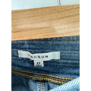 PacSun‎ Light Blue Cargo Skate Mini Skirt Denim Womens Size 27 thumbnail 5