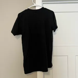 Tultex Black Tee with Baby Alien Graphic thumbnail 4
