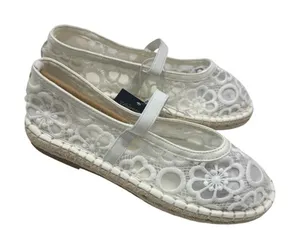 Universal Threads 7 Celia Mary Jane floral lace espadrille 3629 thumbnail 1