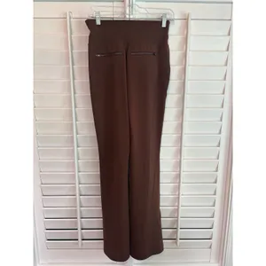 Athleta Brown Wide‎ Leg Pants Size XS thumbnail 2