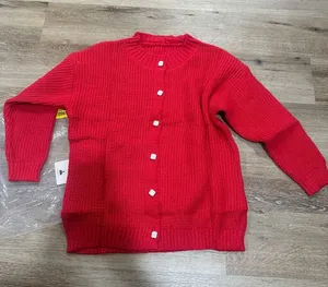 Red 2024 cardigan Button thumbnail 1