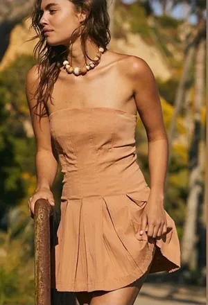 Free people /Made me Smile mini dress /$78 MSRP thumbnail 1