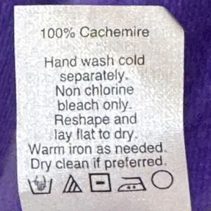 J.Crew Womens Italian Cashmere V-Neck Sweater Purple Relaxed Fit M 29660 thumbnail 8