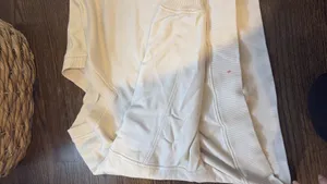 Aerie Sweater Tan V-Neck thumbnail 4