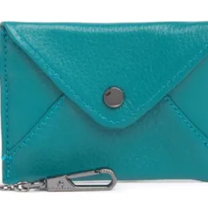 Aimee Kestenberg "Ashley Leather" Wallet Purse, in "Rainforest Green" thumbnail 6