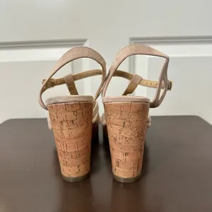 Big Buddha Wedge Strappy Heels Sandals Size 9 thumbnail 3