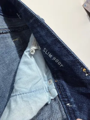 American Eagle Slim Boot Stretch Jeans Regular Dark Wash  Size 8 thumbnail 8