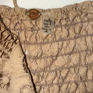 Free People Adella Elegant Lace Trim Beige dress NEW without Tags thumbnail 5