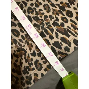 2/$30 NEW Code Bleu Size‎ Large Leopard Animal Print Women Jacket Button Up Chic Brown thumbnail 6