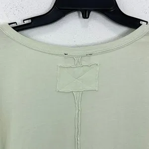 1.State Pastel Mint Green Cotton Long Sleeve Top with Pocket Round Neck Casual‎ thumbnail 9