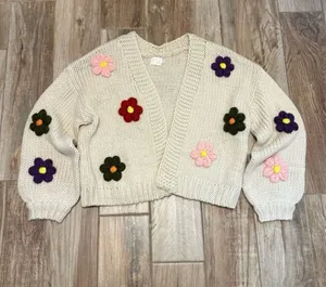 Dreamers by Debut Daisie 3D Floral Cardigan thumbnail 1