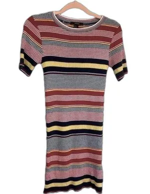 Forever 21 Stripped Mini Dress thumbnail 1