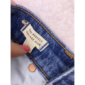 Madewell The Perfect Vintage Jean Women 27 Blue High Rise‎ Straight Leg Denim thumbnail 3