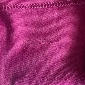 Alo Yoga Dark Plum Mesh Back Racerback Tank Top Medium thumbnail 8