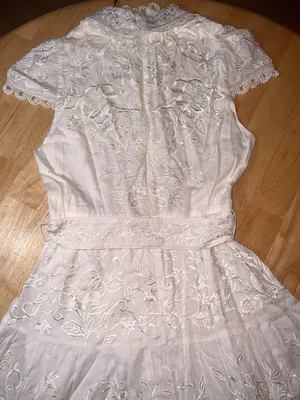 Alice + Olivia Size 4 Vannessa Belted Midi Shirtdress Retails $595 thumbnail 14