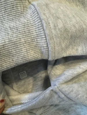Lululemon Scuba Half Zip Crop Sweater Hoodie Heathered Medium Gray Size xs/small thumbnail 2