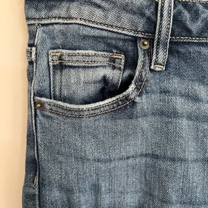 Hidden Jeans Distressed Straight‎ Leg Raw Hem Denim Medium Blue Size 28 thumbnail 4