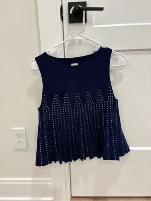 Maeve by Anthropologie Structured Swing Sweater Tank Size Small thumbnail 2
