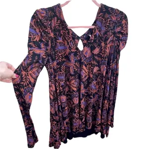 Free People Hello Lover Tunic Top /‎ Dress Size Small thumbnail 2