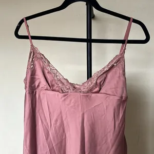 House‎ of CB 'Nia' Rose Pink Satin Lace Slip Dress NWOT Size XL thumbnail 6