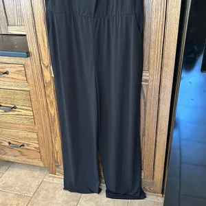 J Jason Wu Regular City‎ Knit Sleeveless Black Jumpsuit Size 1X Like New thumbnail 4