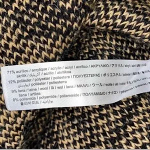 Zara Patchwork Brown/Yellow Wool Blend Oversized
Sweater(Size XS-S) thumbnail 4