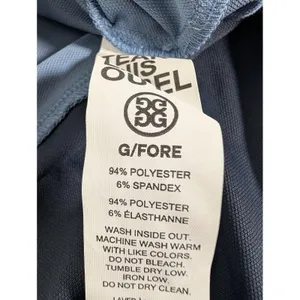 G/FORE Colorblock Polo in Light Blue, Slate and Navy thumbnail 6