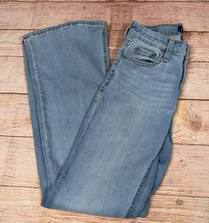 Aeropostale Mid Rise Flare Women's Jeans Size 2 thumbnail 1