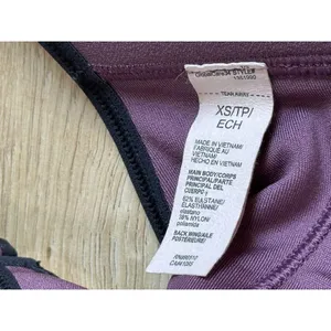 EUC Under Armour Women Sports Bra Purple Fitted Wireless Racerback size XS thumbnail 10