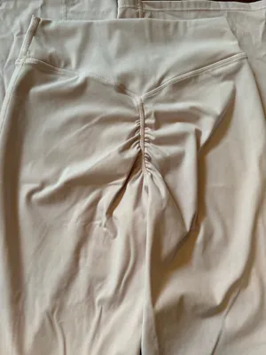Light Pink Flare Leggings Medium thumbnail 3