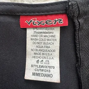Vintage Vixen Skirt Knee Length Satin Sequins Floral Y2K 2000s Glam Black Sz M thumbnail 6