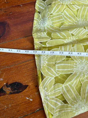 Soiéblu Yellow Floral‎ Fit-and-Flare Dress Floral Sleeveless Sundress Small thumbnail 7