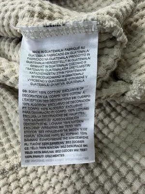 The North Face Women's Waffle-Knit Long Sleeve Pullover in Beige Size XL thumbnail 7