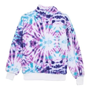 N WT Nordstrom Warm & Coze Tie-Dye Fleece Pullover thumbnail 1