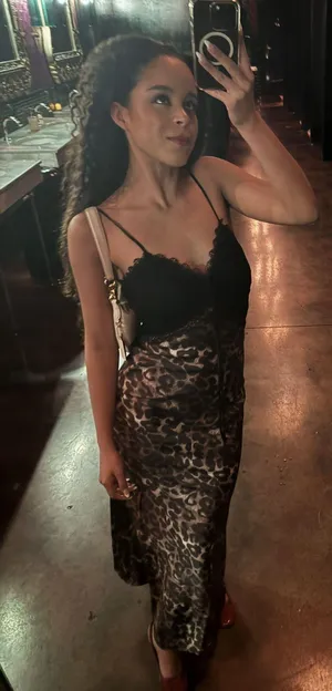 Forever 21 Cheetah Leopard Print Maxi Slip Dress thumbnail 1