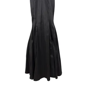 Windsor Black V-Neck Sleeveless Formal Halter Gown Maxi Dress Size Small thumbnail 4